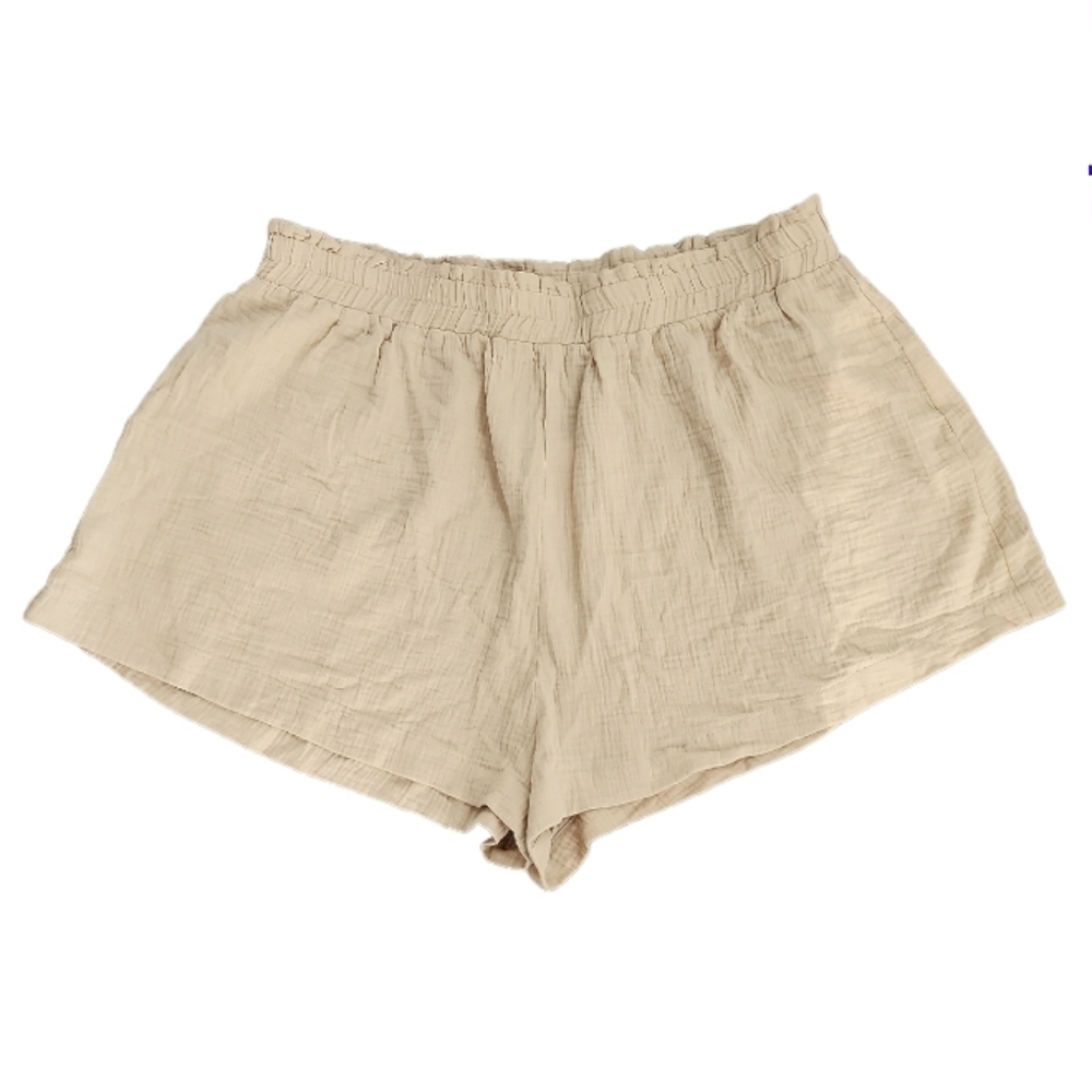 NWT Showpo Donita High Waist Loose Fit Shorts Size 16 Wide Elastic Waistband